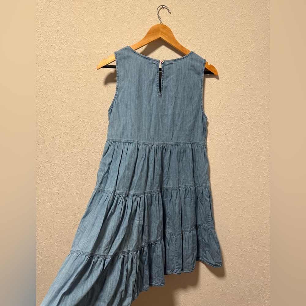 Tommy Hilfiger tencel sleeveless tiered dress - Picture 3 of 4